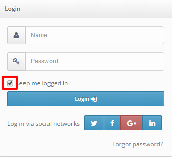 Login